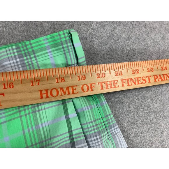 Nike Tour Performance Plaid‎ Dri Fit Golf Shorts (Men's 38) Green - Picture 7 of 11